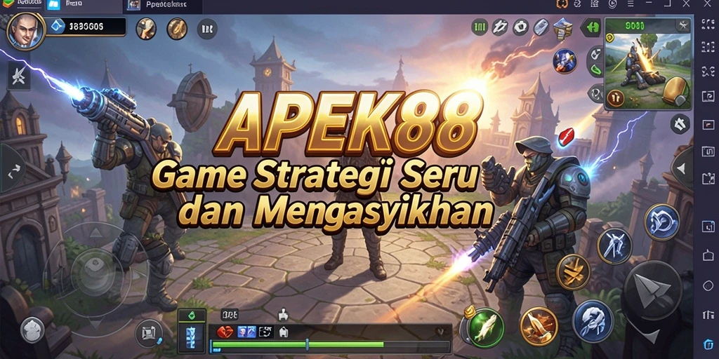 Tampilan screenshot APEK88 menunjukkan pertempuran strategi yang mendebarkan.