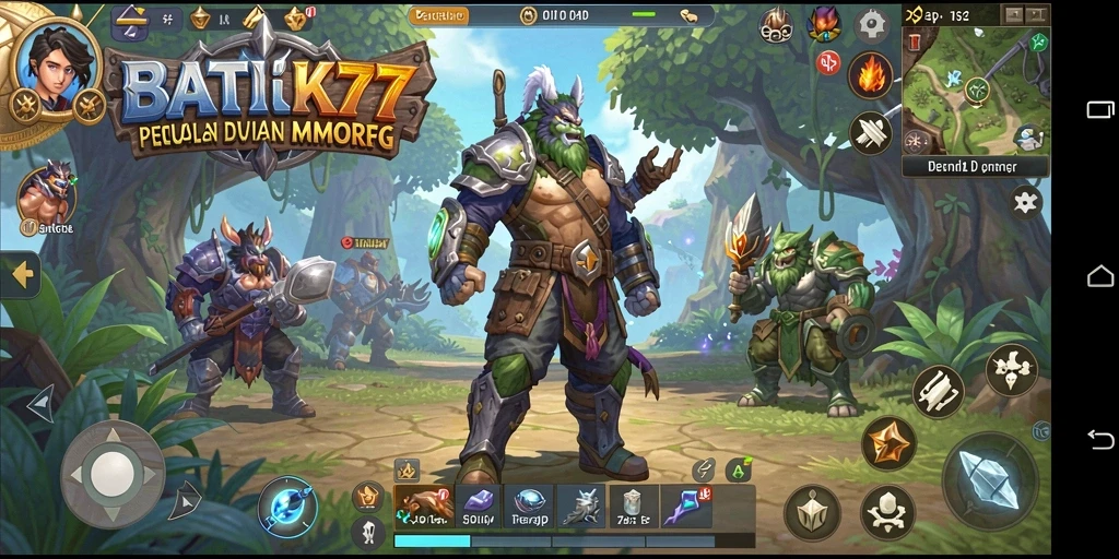 Gameplay menakjubkan BATIK77 dalam dunia MMORPG yang interaktif.