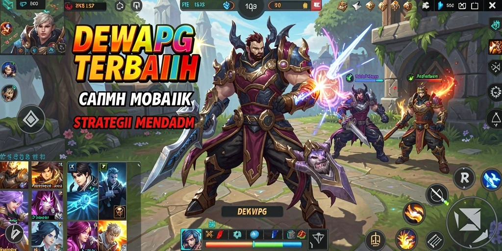 Gameplay seru dan strategis dalam DEWAPG yang menegangkan.