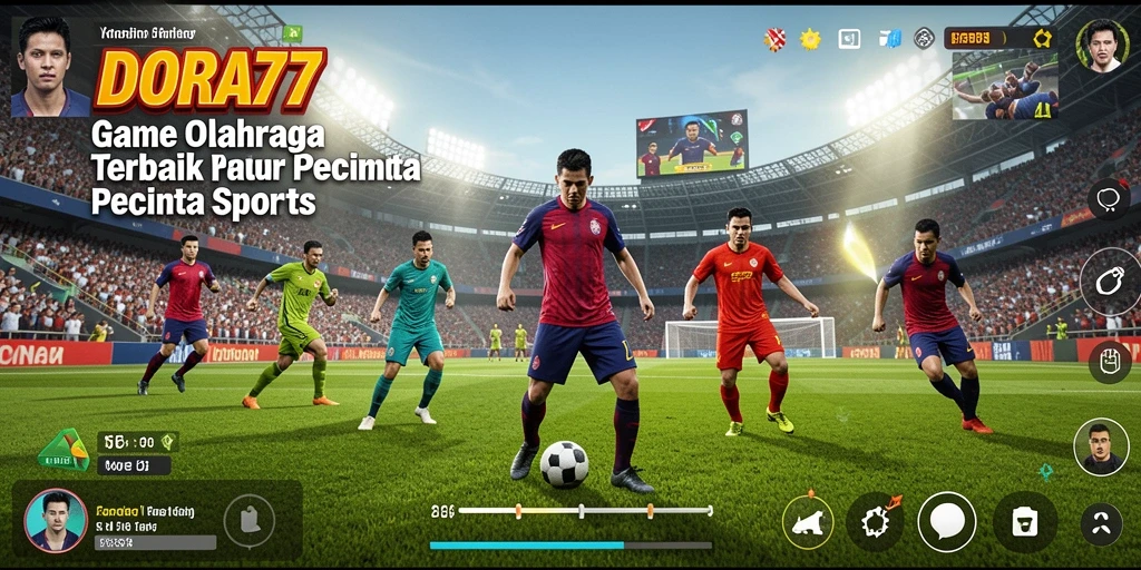 Tampilan gameplay DORA77 yang seru dan mendebarkan.