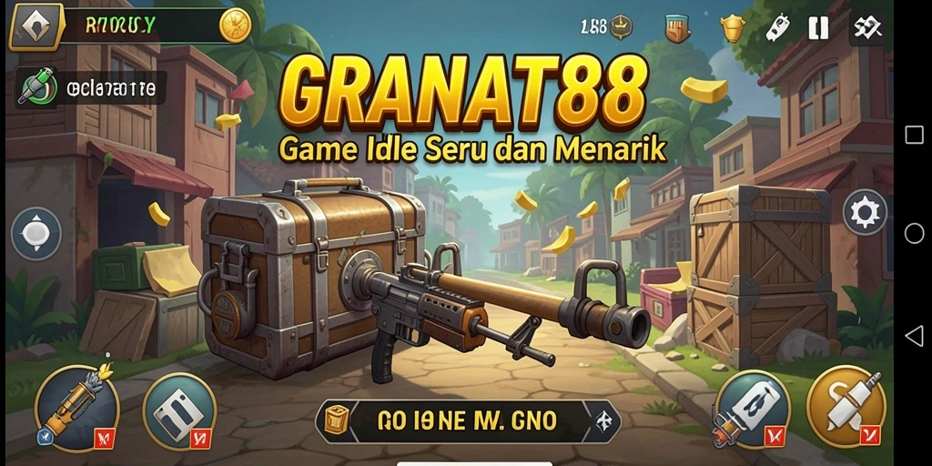 Tangkapan layar gameplay GRANAT88 menampilkan elemen Idle yang menarik.