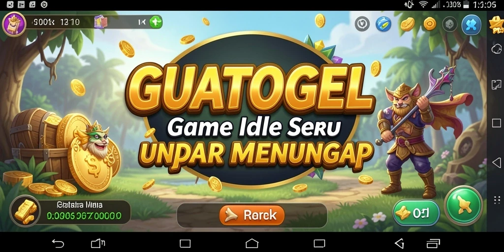 Tampilan gameplay GUATOGEL yang menarik dan mengasyikkan.