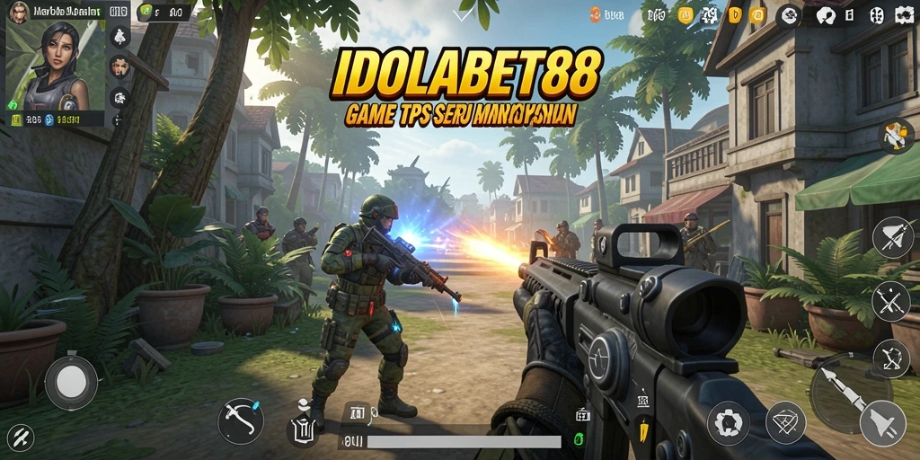 Gameplay seru dari IDOLABET88 dalam aksi TPS.