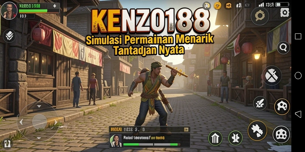 Screenshot menunjukkan gameplay Simulation KENZO188 yang menarik dan interaktif.
