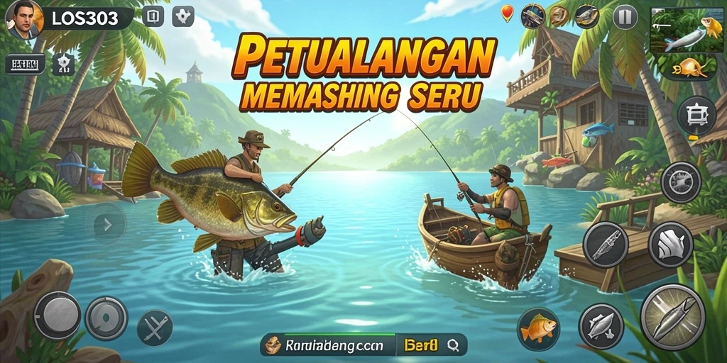 Tangkapan ikan yang realistis dalam gameplay LOS303.