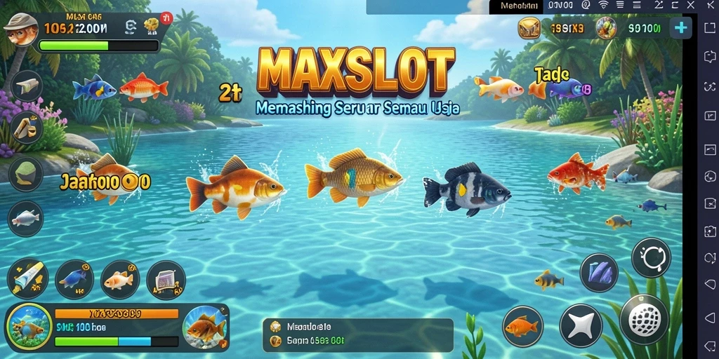 Tangkapan besar dalam gameplay seru MAXSLOT.