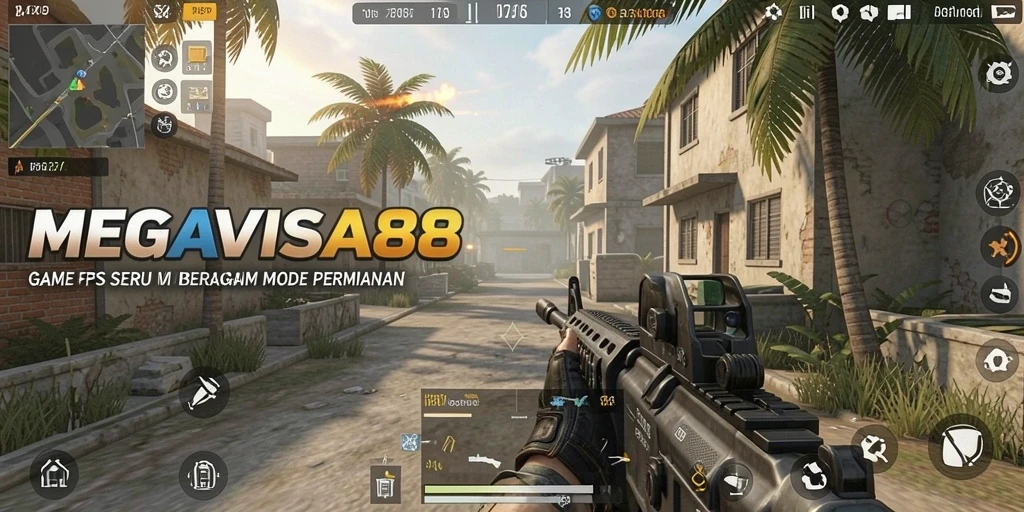 Tangkapan layar dari gameplay MEGAVISA88 yang menegangkan di arena pertempuran.