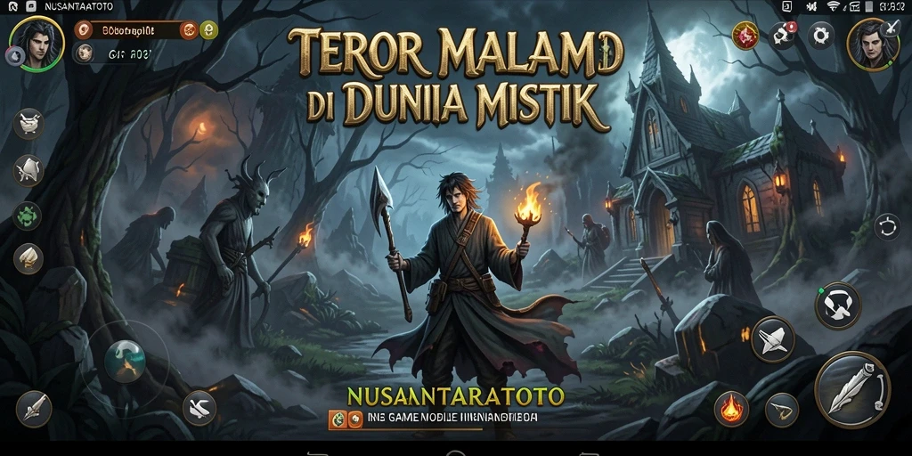 Tangkapan layar utama NUSANTARATOTO menampilkan suasana menyeramkan dari gameplay.
