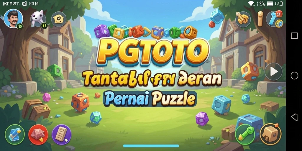 Tampilan gameplay PGTOTO menunjukkan keseruan menyelesaikan teka-teki.