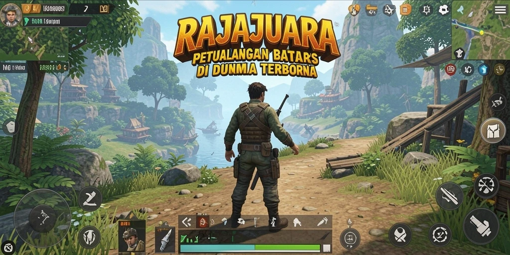 Tampilan menarik dari gameplay Open World RAJAJUARA yang memikat.